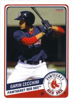 2014 Choice Pawtucket Red Sox #1 Garin Cecchini Front