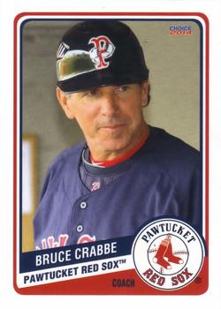 2014 Choice Pawtucket Red Sox #30 Bruce Crabbe Front