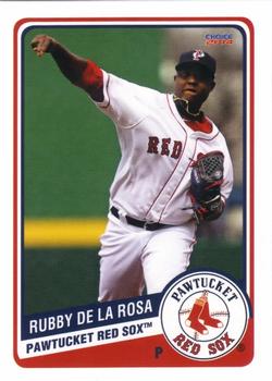 2014 Choice Pawtucket Red Sox #7 Rubby De La Rosa Front