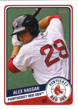 2014 Choice Pawtucket Red Sox #8 Alex Hassan Front