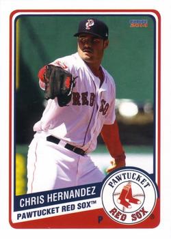 2014 Choice Pawtucket Red Sox #10 Chris Hernandez Front