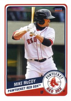2014 Choice Pawtucket Red Sox #17 Mike McCoy Front