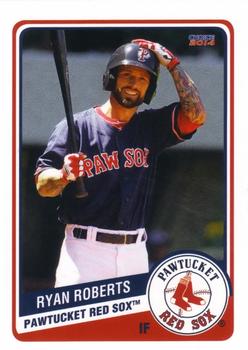 2014 Choice Pawtucket Red Sox #21 Ryan Roberts Front