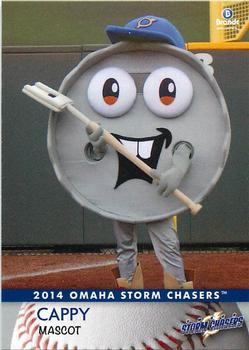 2014 Brandt Omaha Storm Chasers #34 Cappy Front