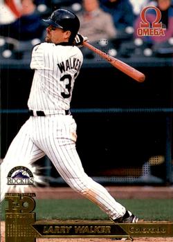 1998 Pacific Omega - EO Portraits #15 Larry Walker Front