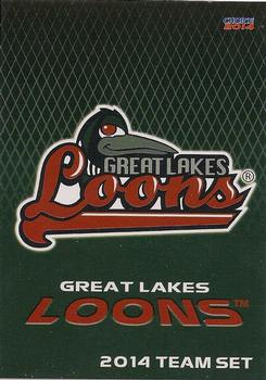2014 Choice Great Lakes Loons #NNO Cover Card Front