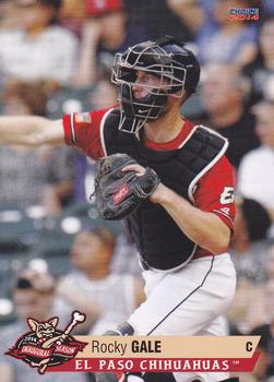 2014 Choice El Paso Chihuahuas #10 Rocky Gale Front