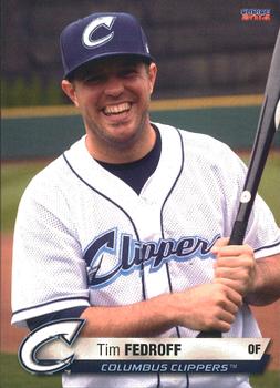 2014 Choice Columbus Clippers #14. Tim Fedroff Front