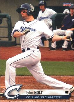 2014 Choice Columbus Clippers #17. Tyler Holt Front