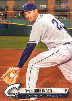 2014 Choice Columbus Clippers #29. Ryan Rohlinger Front