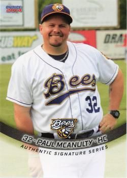 2014 Choice Burlington Bees #30 Paul McAnulty Front