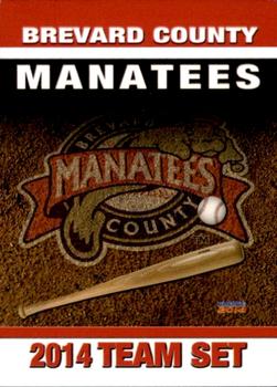 2014 Choice Brevard County Manatees #5 Cover Card Front