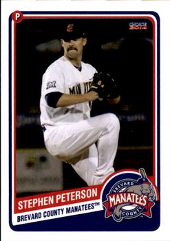 2014 Choice Brevard County Manatees #19 Stephen Peterson Front