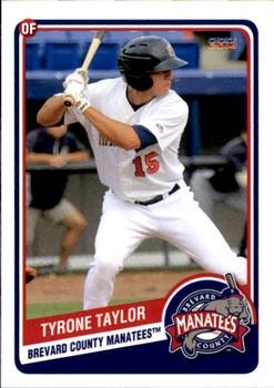 2014 Choice Brevard County Manatees #29 Tyrone Taylor Front