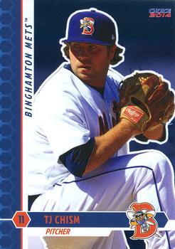 2014 Choice Binghamton Mets #7 T.J. Chism Front