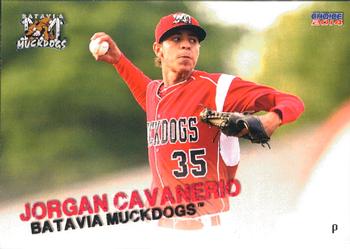 2014 Choice Batavia Muckdogs #12 Jorgan Cavanerio Front