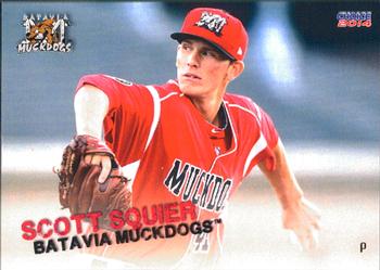 2014 Choice Batavia Muckdogs #37 Scott Squier Front