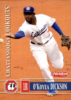 2014 Grandstand Chattanooga Lookouts #NNO O'Koyea Dickson Front
