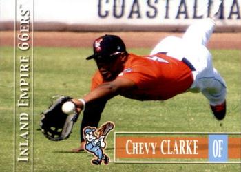 2014 Grandstand Inland Empire 66ers #NNO Chevy Clarke Front