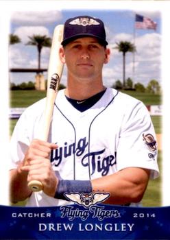 2014 Grandstand Lakeland Flying Tigers #NNO Drew Longley Front