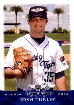 2014 Grandstand Lakeland Flying Tigers #NNO Josh Turley Front