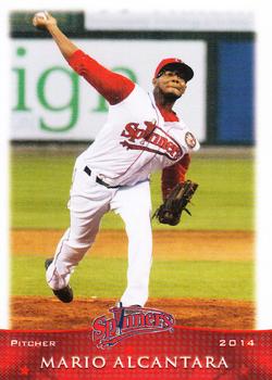 2014 Grandstand Lowell Spinners #NNO Mario Alcantara Front