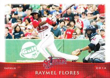 2014 Grandstand Lowell Spinners #NNO Raymel Flores Front
