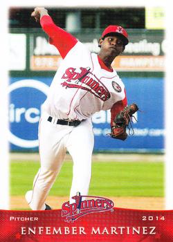 2014 Grandstand Lowell Spinners #NNO Enfember Martinez Front