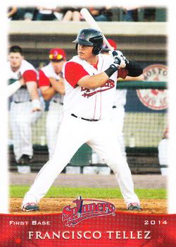 2014 Grandstand Lowell Spinners #NNO Francisco Tellez Front