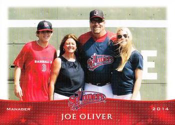 2014 Grandstand Lowell Spinners #NNO Joe Oliver Front