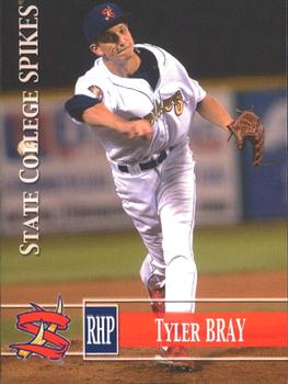2014 Grandstand State College Spikes #NNO Tyler Bray Front