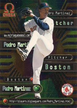 1998 Pacific Omega - Online Inserts #3 Pedro Martinez Front