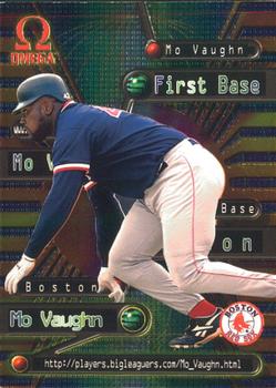 1998 Pacific Omega - Online Inserts #4 Mo Vaughn Front