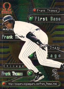 1998 Pacific Omega - Online Inserts #5 Frank Thomas Front