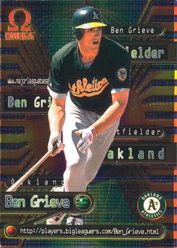 1998 Pacific Omega - Online Inserts #12 Ben Grieve Front