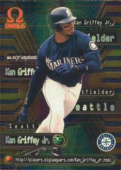 1998 Pacific Omega - Online Inserts #13 Ken Griffey Jr. Front