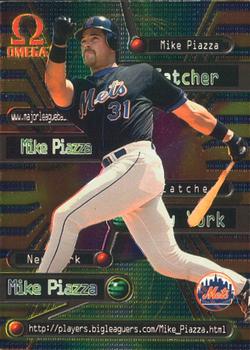 1998 Pacific Omega - Online Inserts #32 Mike Piazza Front