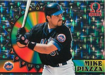 1998 Pacific Omega - Prisms #18 Mike Piazza Front