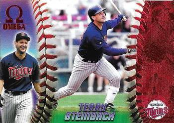 1998 Pacific Omega - Red #145 Terry Steinbach Front