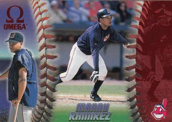 1998 Pacific Omega - Red #74 Manny Ramirez Front
