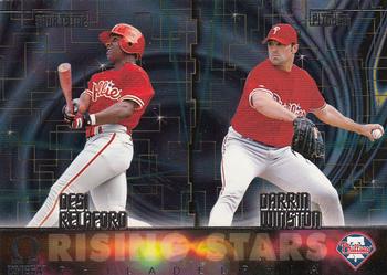 1998 Pacific Omega - Rising Stars #20 Desi Relaford / Darrin Winston Front