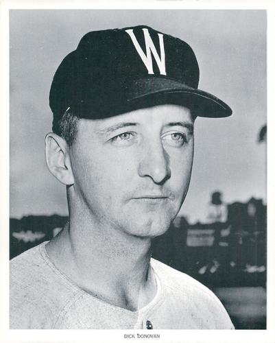 1961 Manny's Baseball Land Washington Senators #NNO Dick Donovan Front