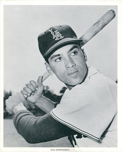 1961 Manny's Baseball Land Los Angeles Angels #NNO Ken Aspromonte Front