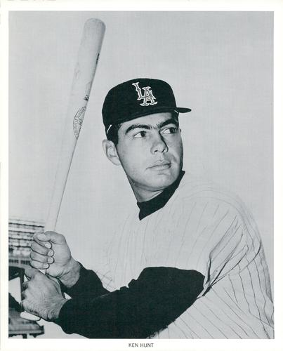 1961 Manny's Baseball Land Los Angeles Angels #NNO Ken Hunt Front