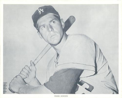 1961 Manny's Baseball Land Los Angeles Dodgers #NNO Frank Howard Front