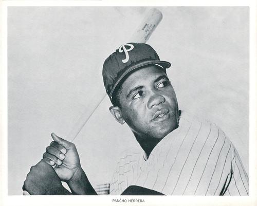 1961 Manny's Baseball Land Philadelphia Phillies #NNO Pancho Herrera Front