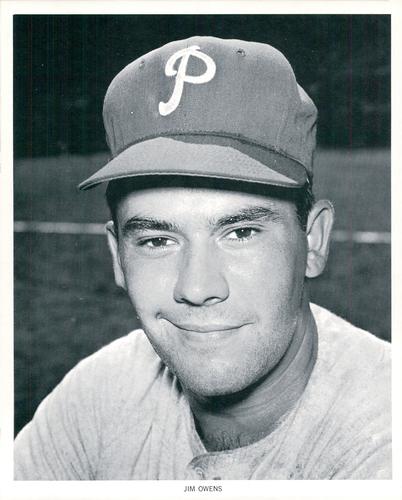 1961 Manny's Baseball Land Philadelphia Phillies #NNO Jim Owens Front