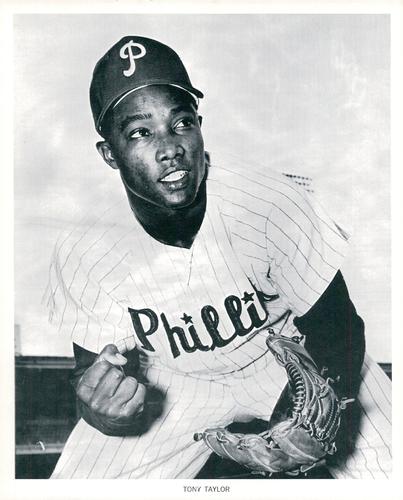 1961 Manny's Baseball Land Philadelphia Phillies #NNO Tony Taylor Front