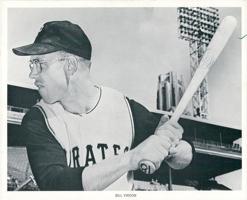 1961 Manny's Baseball Land Pittsburgh Pirates #NNO Bill Virdon Front