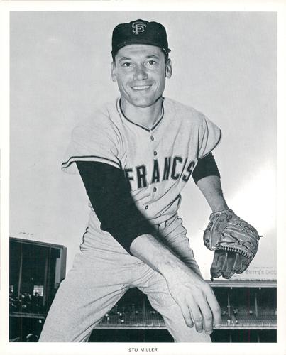 1961 Manny's Baseball Land San Francisco Giants #NNO Stu Miller Front